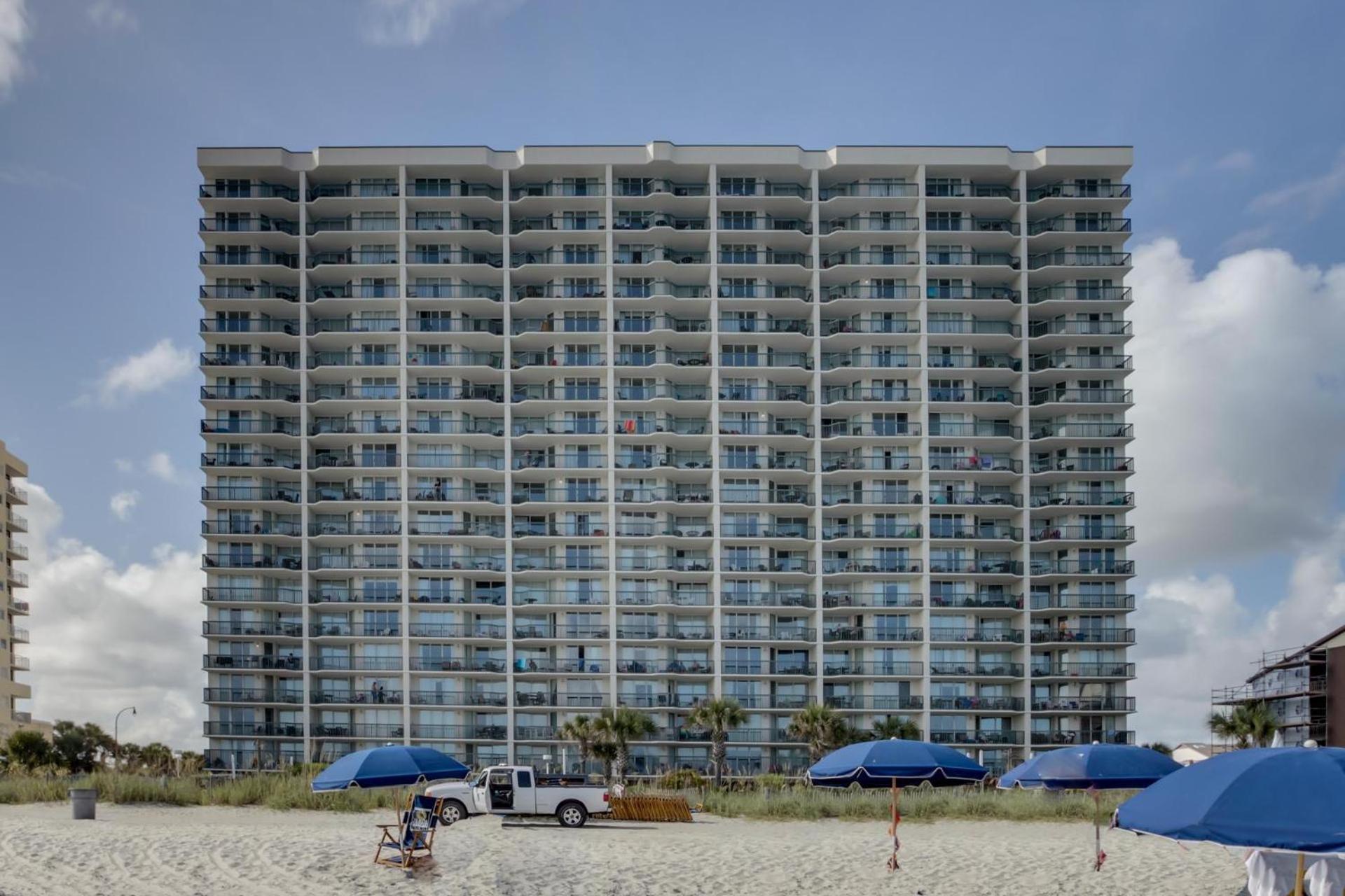 Вилла Ashworth 807 - Ocean Front-Ocean Drive Section Миртл-Бич Экстерьер фото